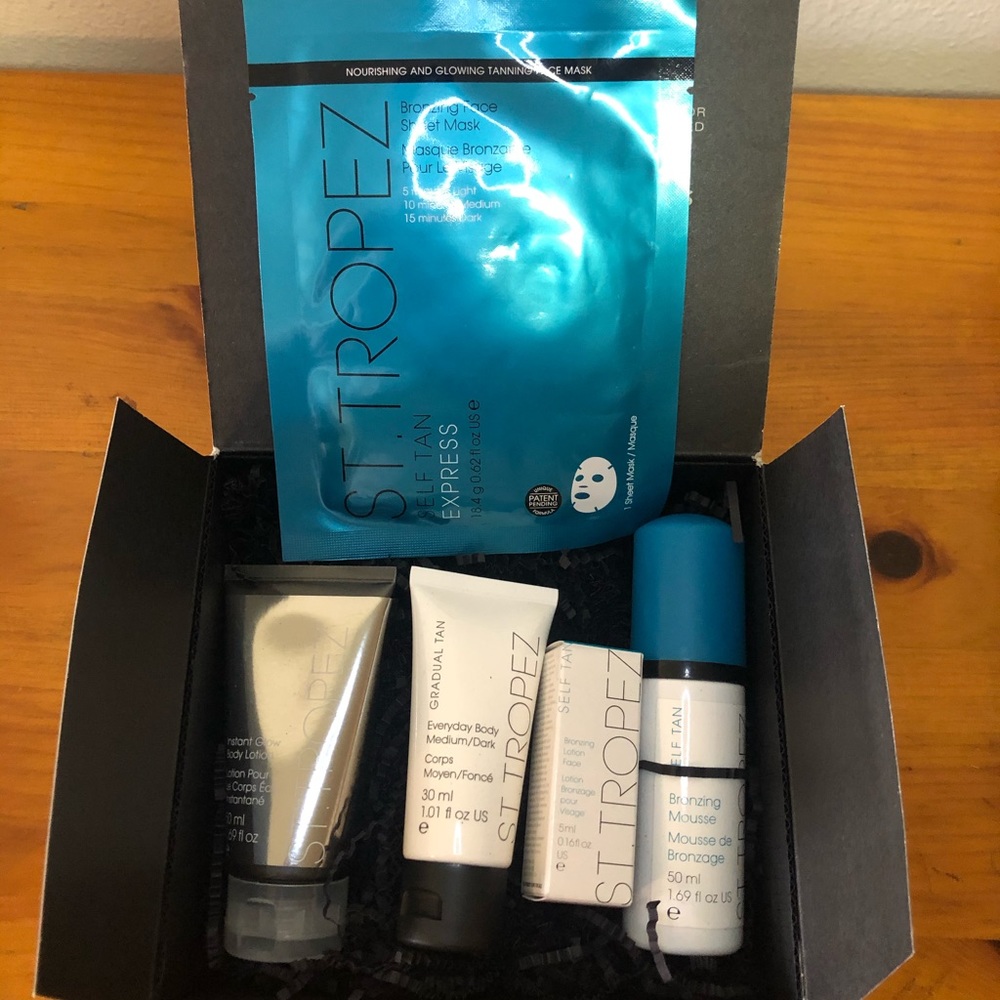 St Tropez bronzer & self tanner set
